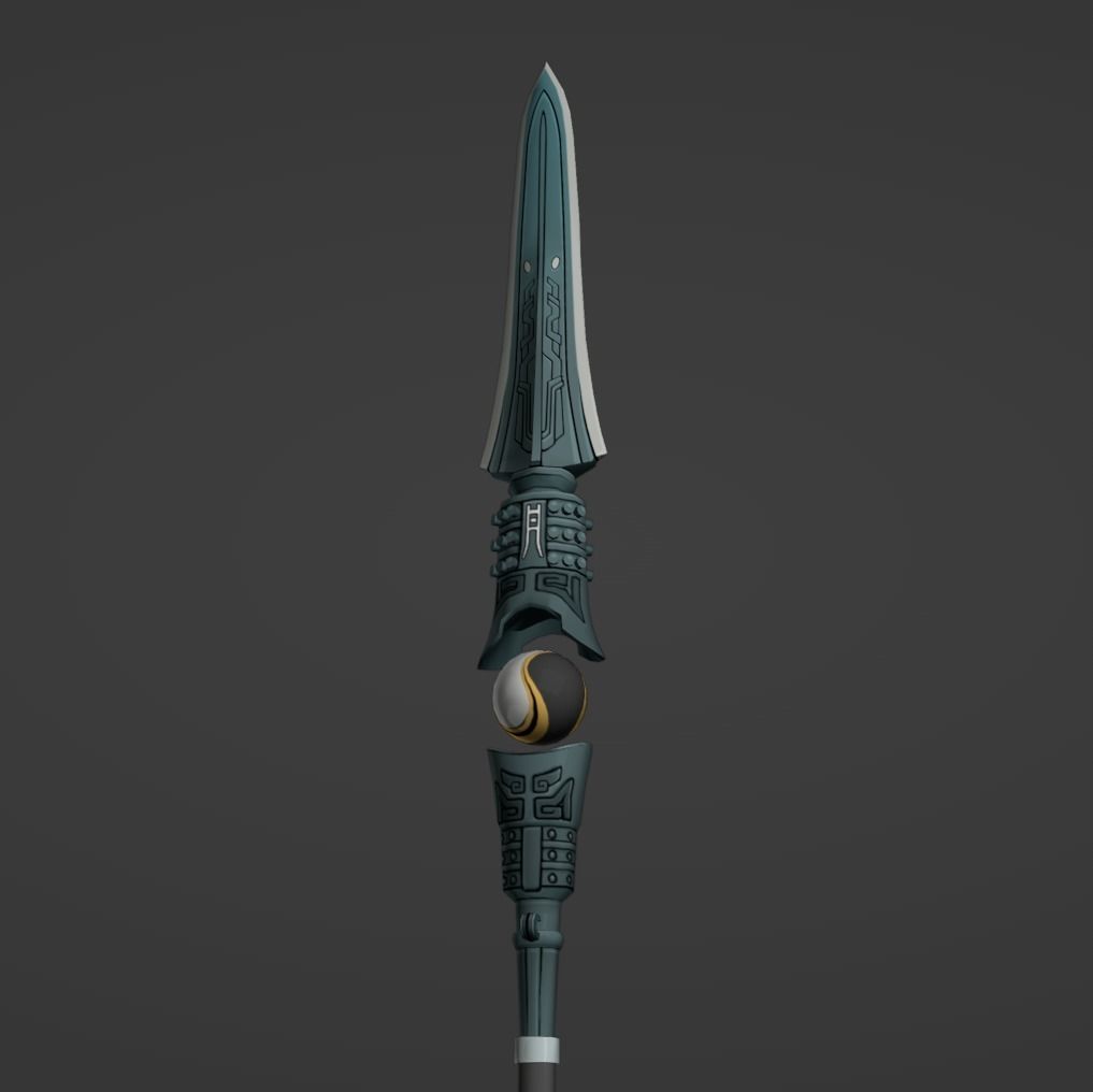 Dan Heng Spear - Honkai Star Rail - Dan Heng Cosplay 3D print model_2