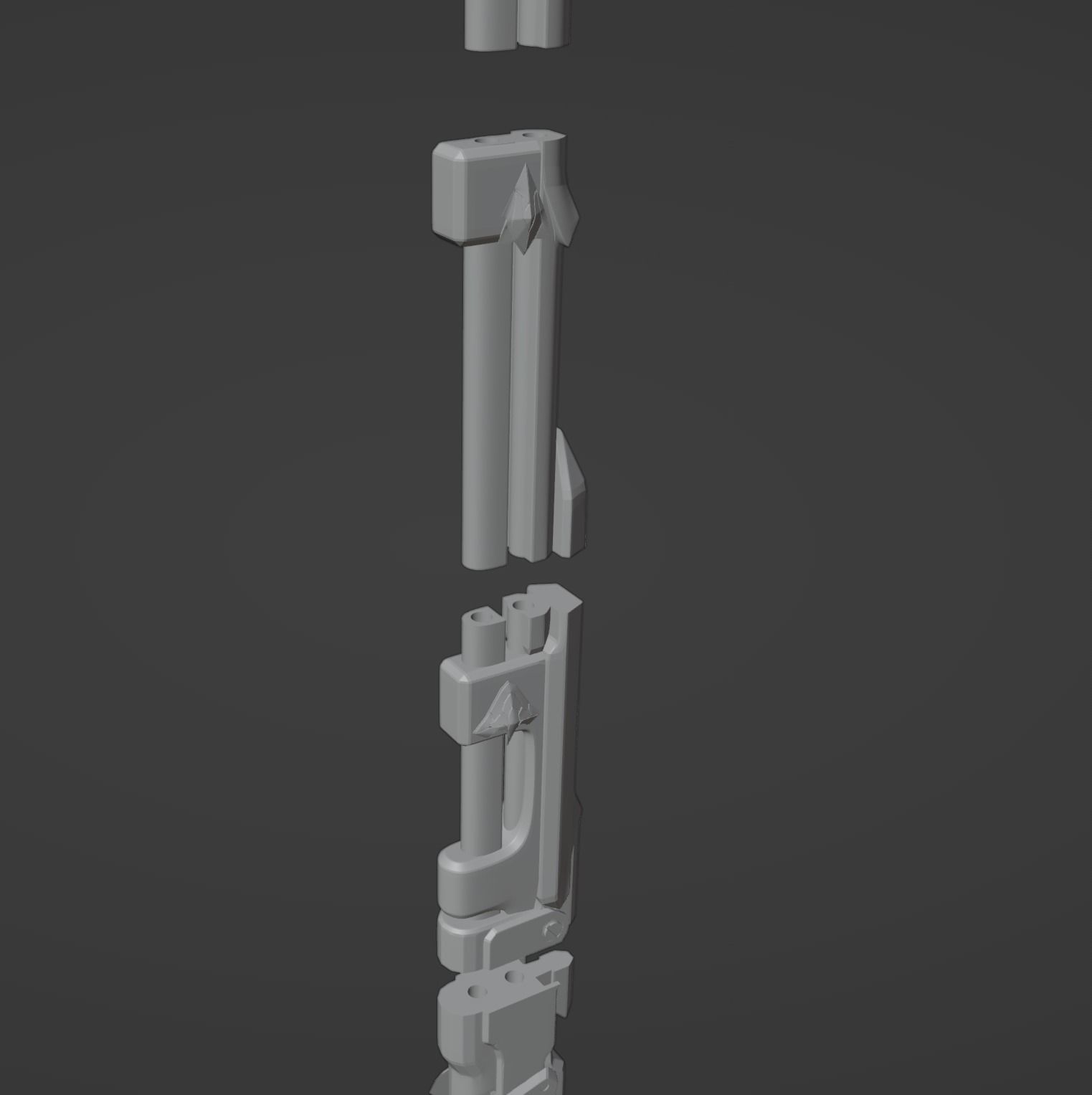 Bronya Rifle - Honkai Star Rail - Bronya Cosplay 3D print model_10