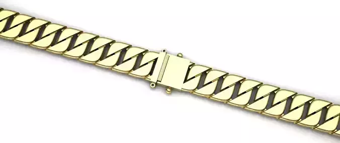 Link Chain Necklace or Bracelet 3D print model