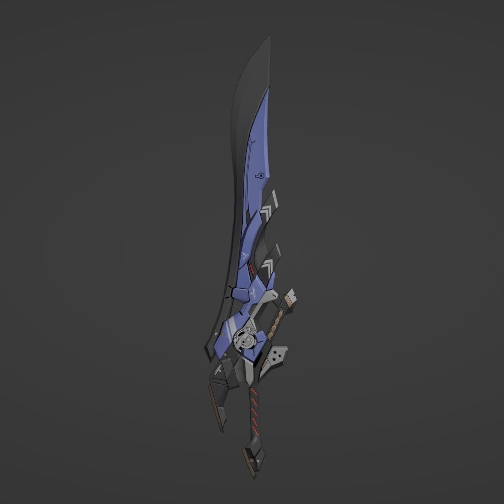 Arlan Sword - Honkai Star Rail - Arlan Cosplay 3D print model_1