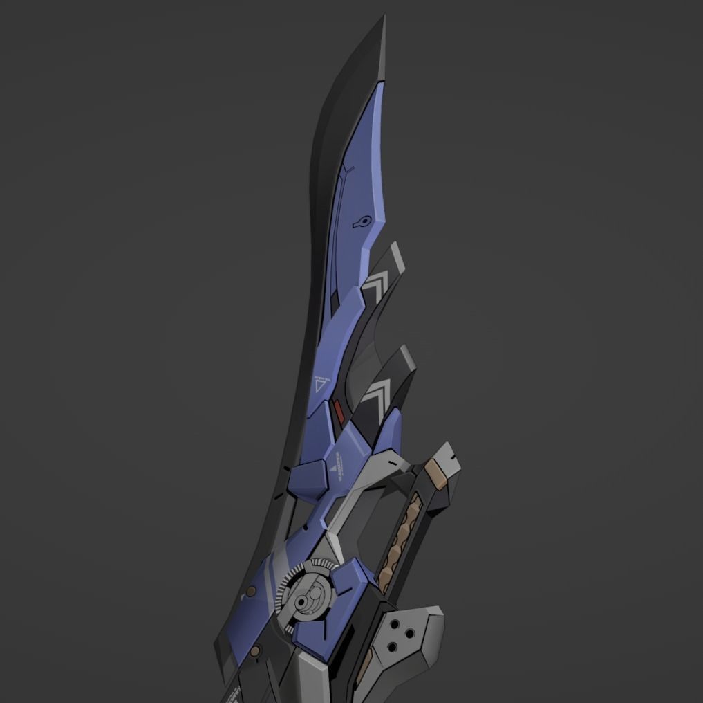 Arlan Sword - Honkai Star Rail - Arlan Cosplay 3D print model_3