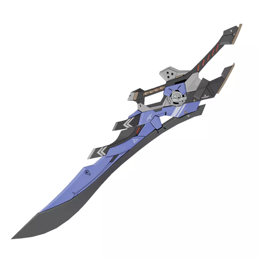 Arlan Sword - Honkai Star Rail - Arlan Cosplay 3D print model_0