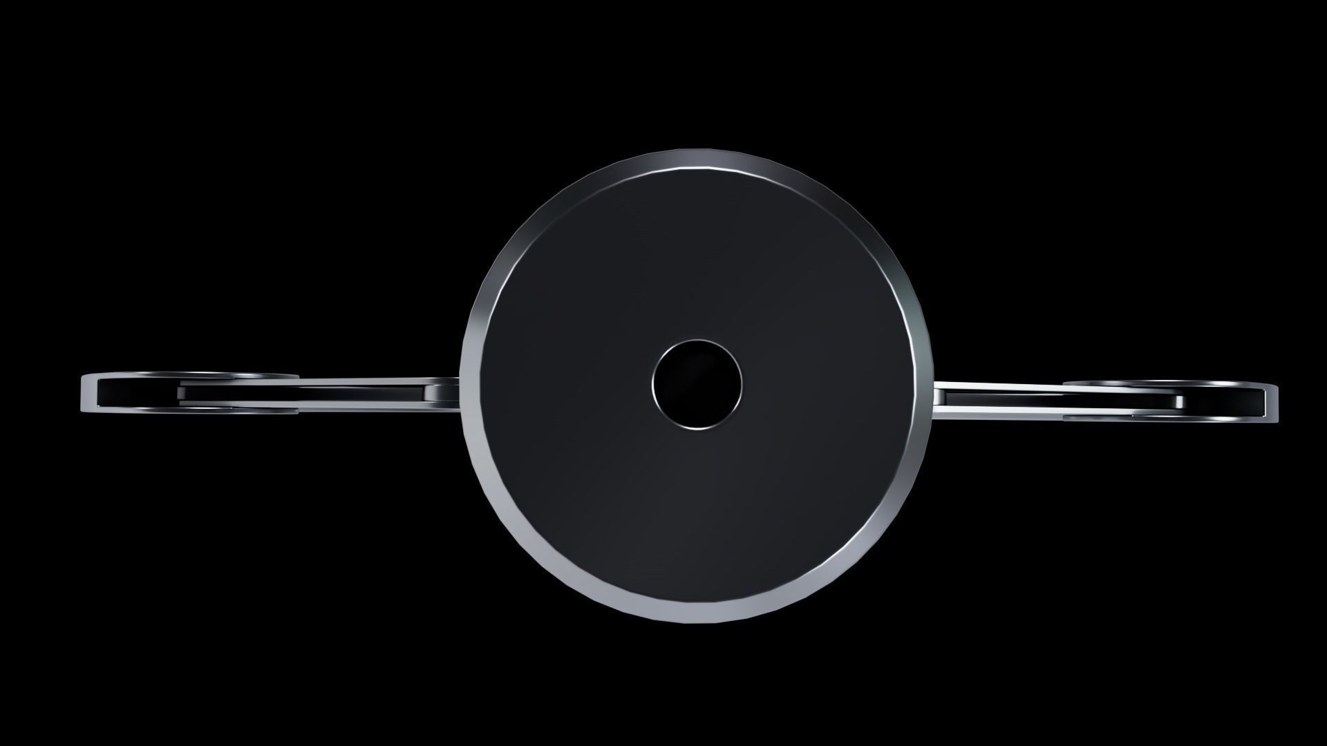 Metal Claw 5 with Rig 3D model_5