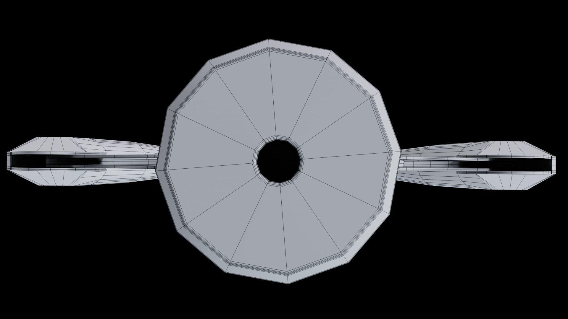 Metal Claw 6 with RIG 3D model_11