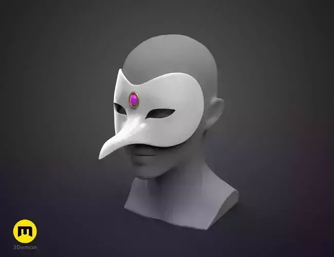 Liliths Raven Mask - The Owl House 3D print model