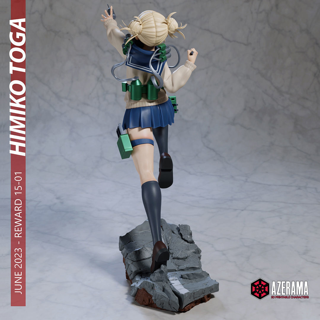 HIMIKO TOGA STL READY FOR 3D PRINTING 3D print model_4