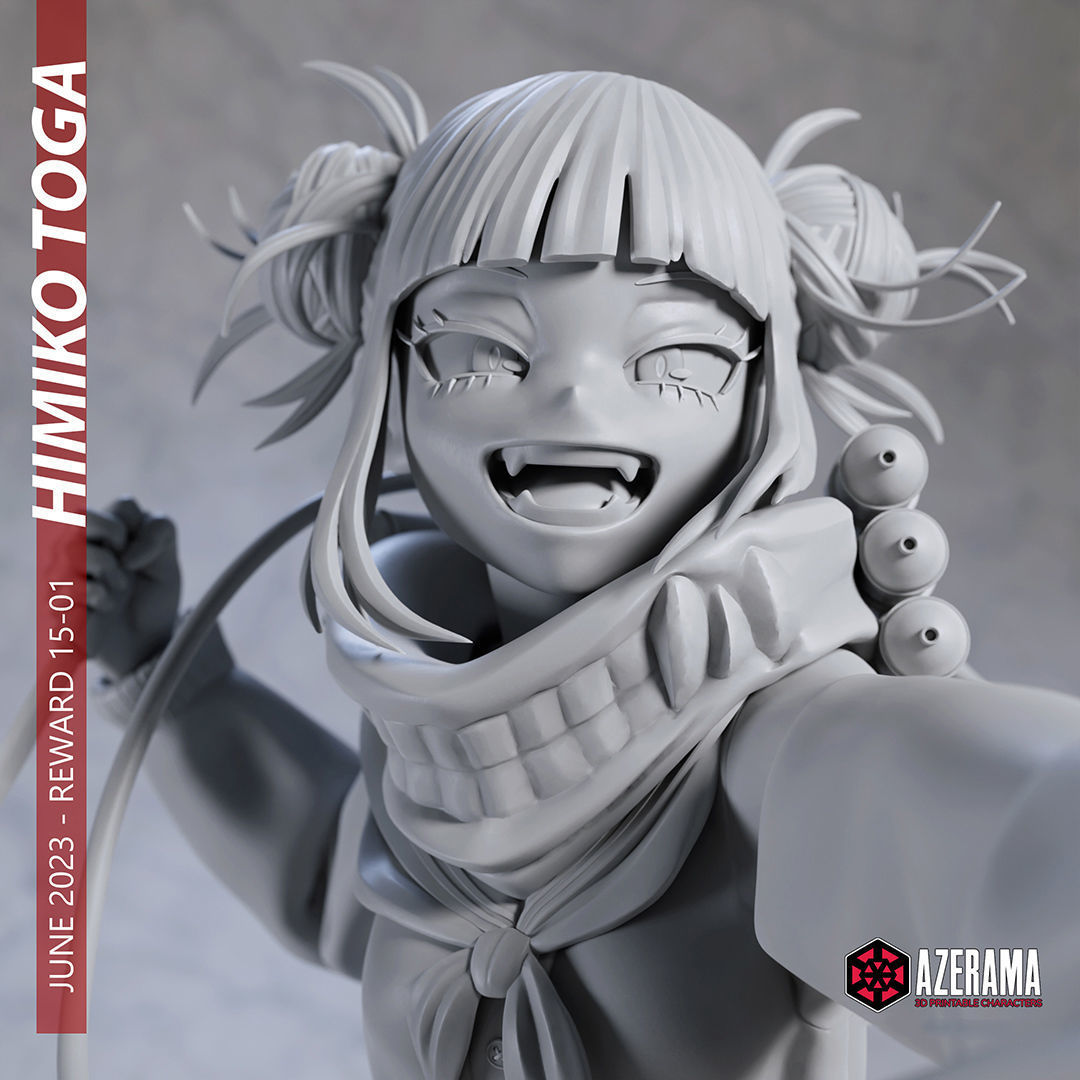 HIMIKO TOGA STL READY FOR 3D PRINTING 3D print model_1