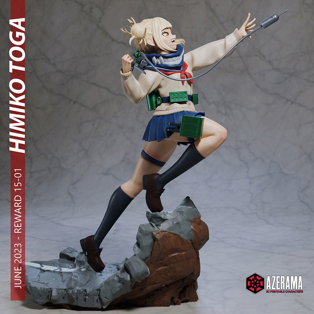HIMIKO TOGA STL READY FOR 3D PRINTING 3D print model_6