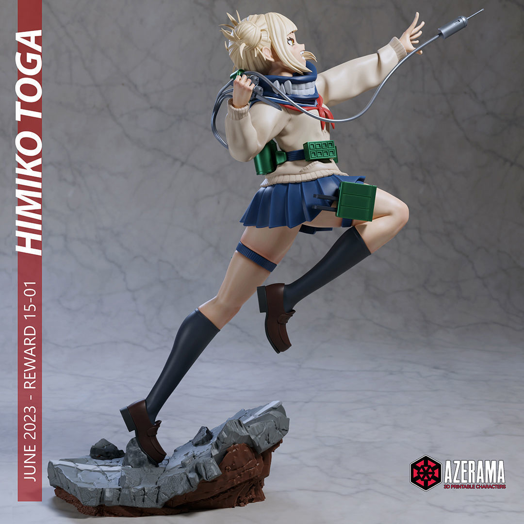 HIMIKO TOGA STL READY FOR 3D PRINTING 3D print model_9