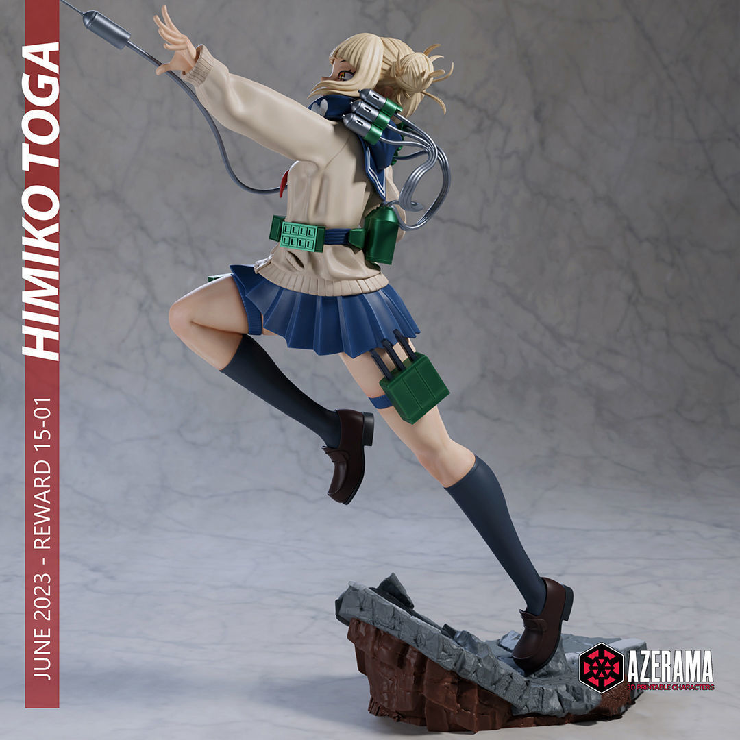 HIMIKO TOGA STL READY FOR 3D PRINTING 3D print model_10
