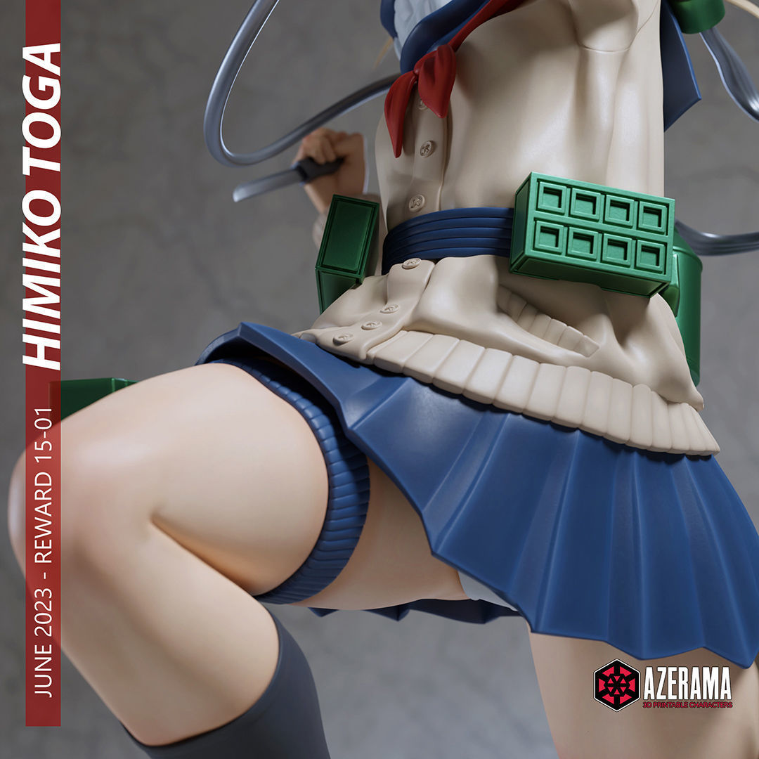 HIMIKO TOGA STL READY FOR 3D PRINTING 3D print model_11