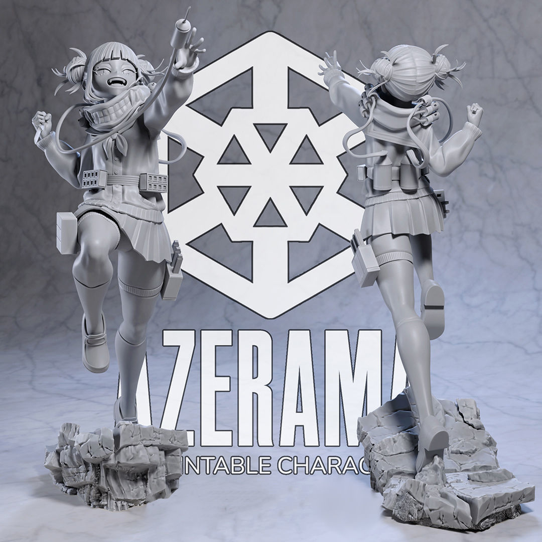 HIMIKO TOGA STL READY FOR 3D PRINTING 3D print model_14