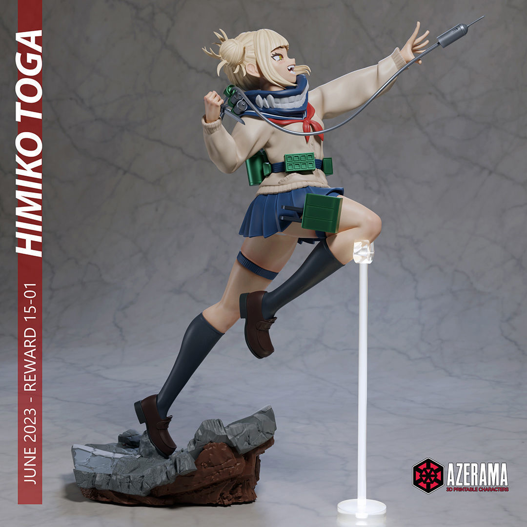 HIMIKO TOGA STL READY FOR 3D PRINTING 3D print model_7