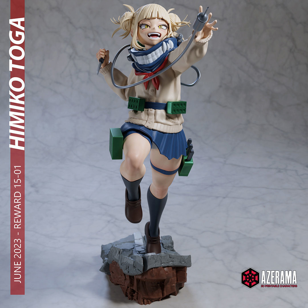 HIMIKO TOGA STL READY FOR 3D PRINTING 3D print model_3