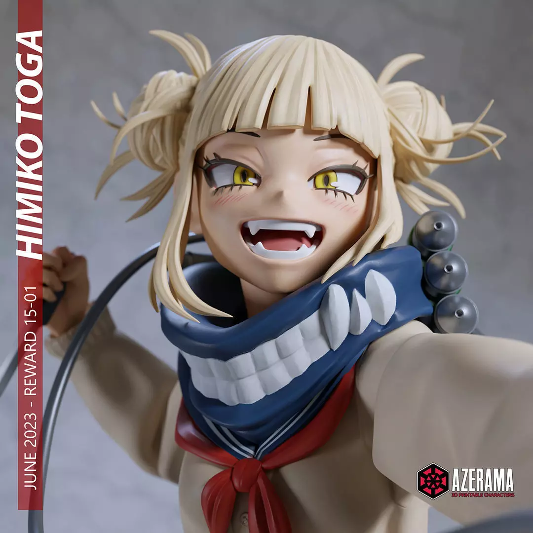 HIMIKO TOGA STL READY FOR 3D PRINTING 3D print model_0