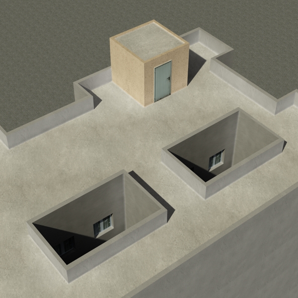 Building Collection 91 - 100 Low-poly 3D model_28