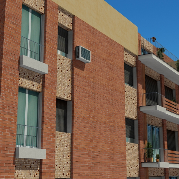 Building Collection 91 - 100 Low-poly 3D model_87