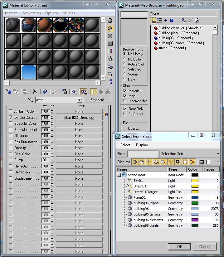 Building Collection 91 - 100 Low-poly 3D model_92