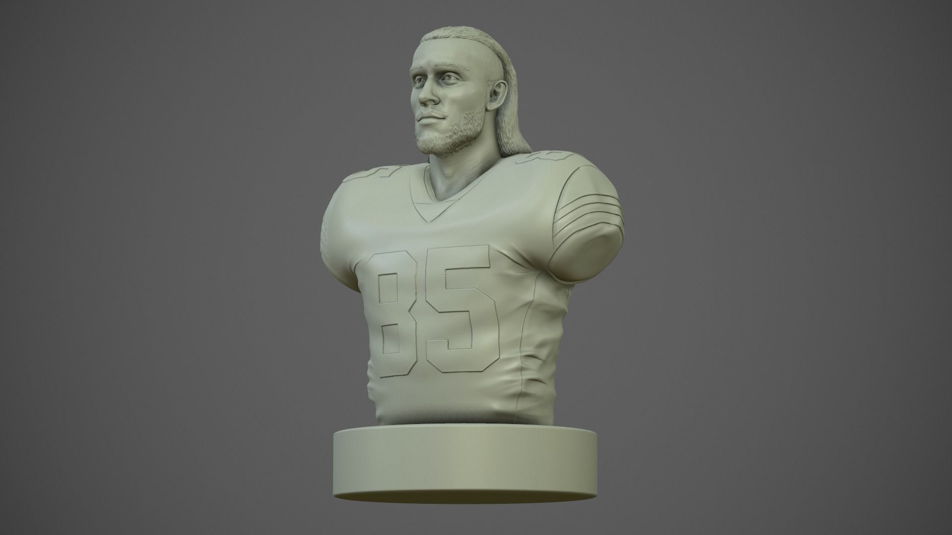 George Kittle 3D print model_29