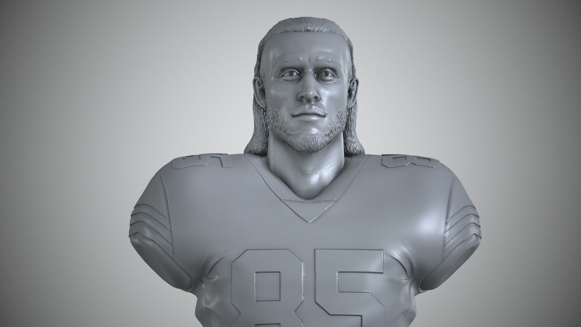 George Kittle 3D print model_11