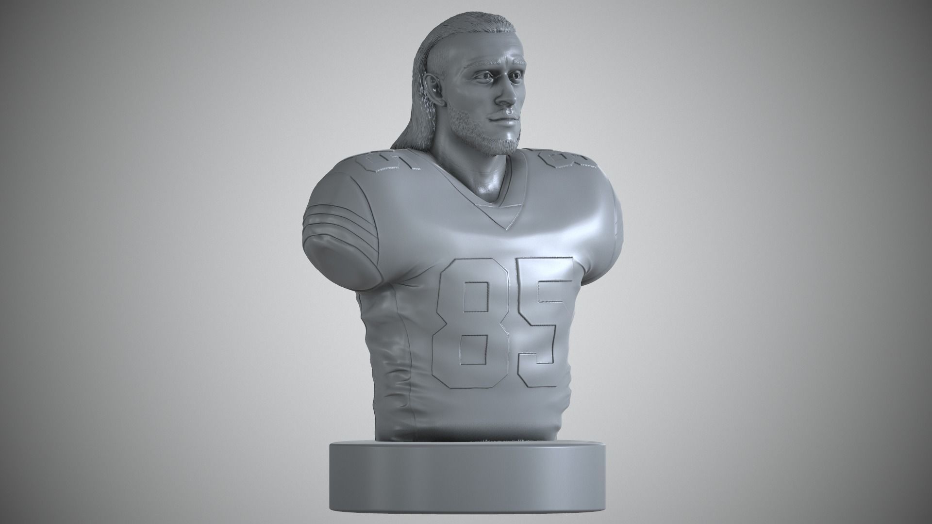 George Kittle 3D print model_2