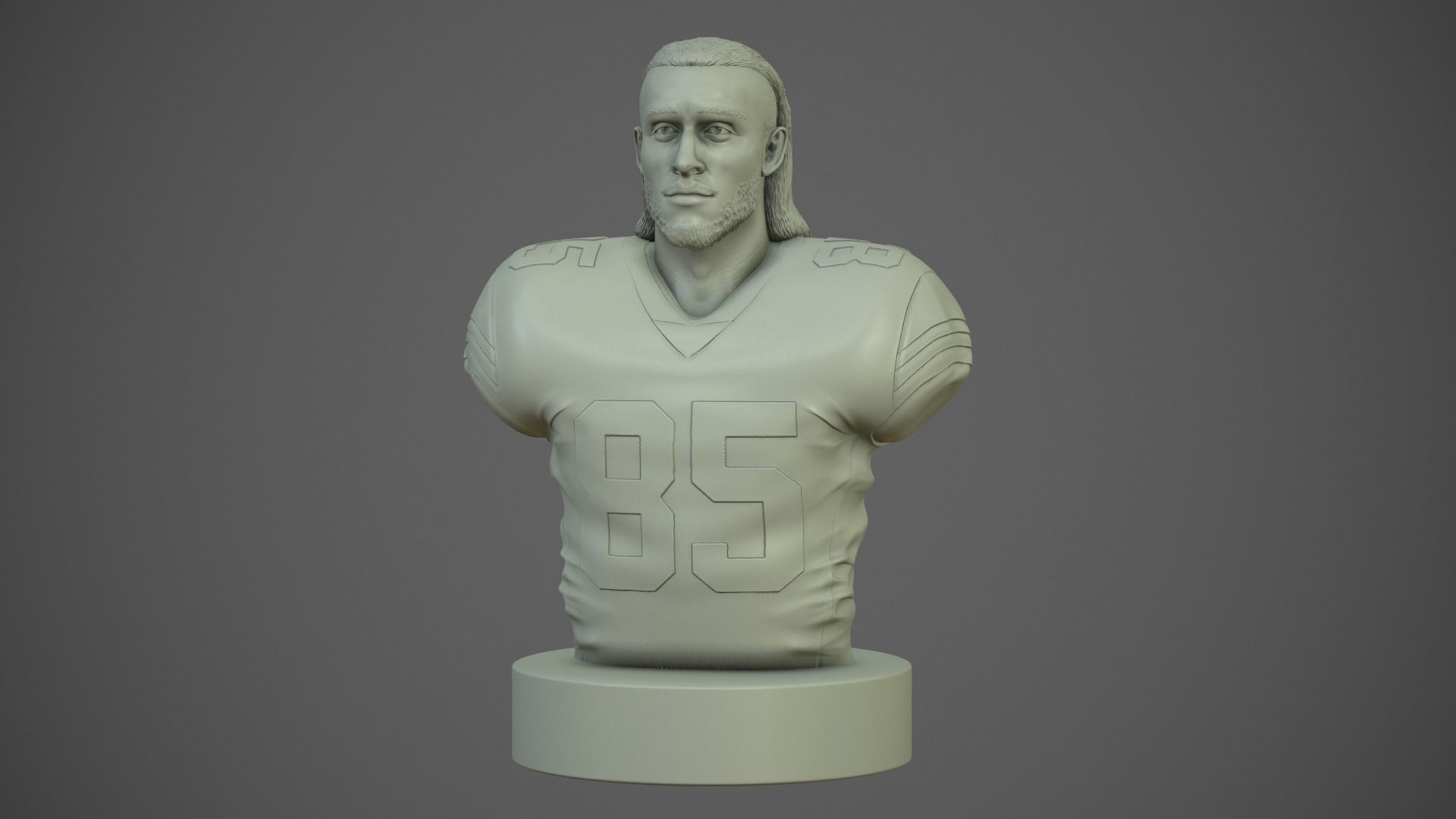 George Kittle 3D print model_1