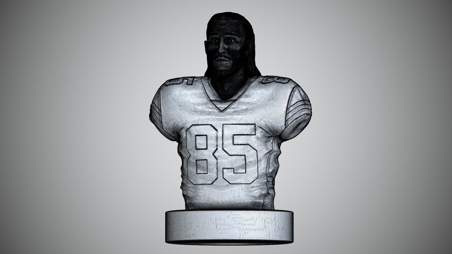 George Kittle 3D print model_22