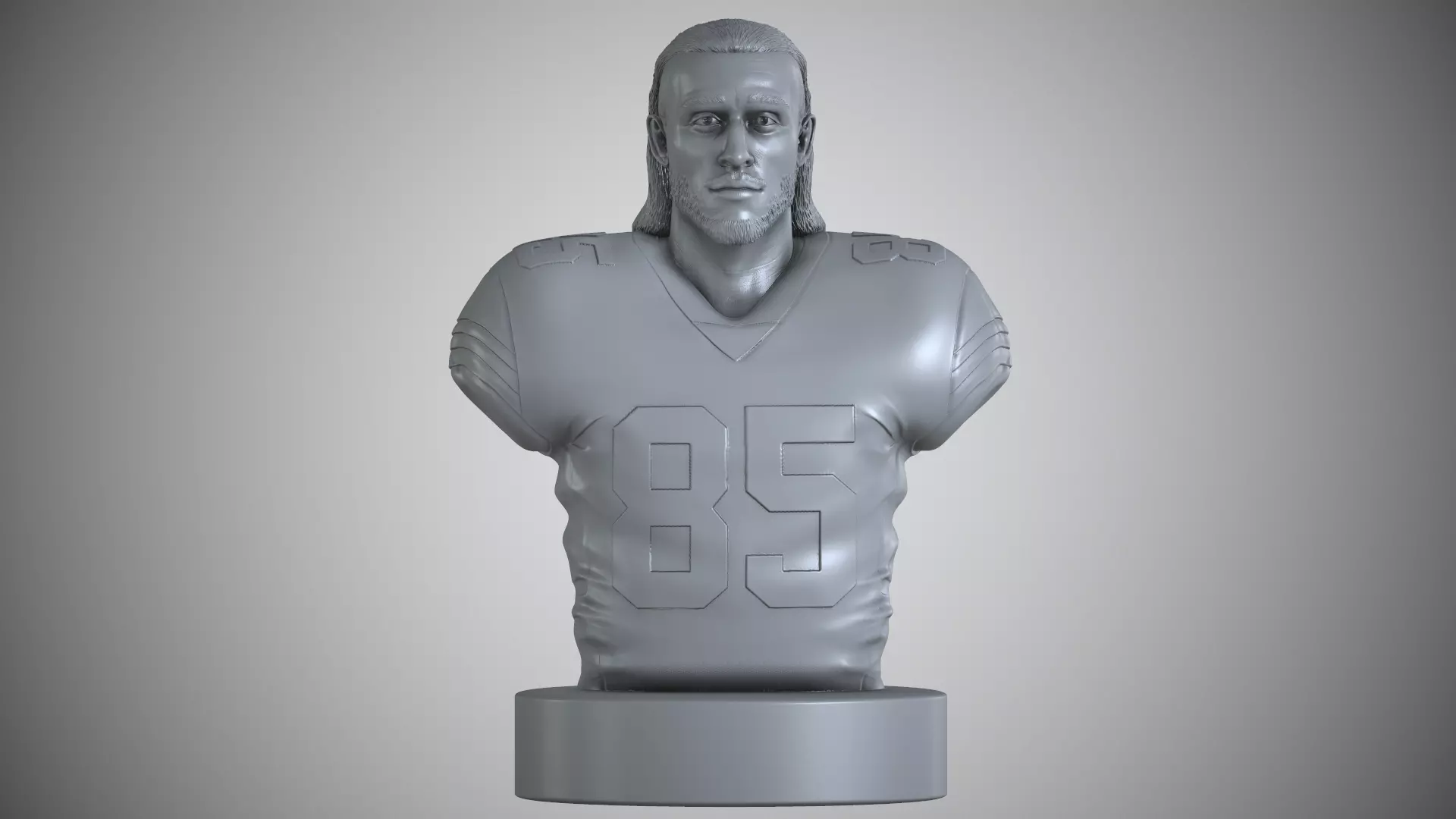 George Kittle 3D print model_0