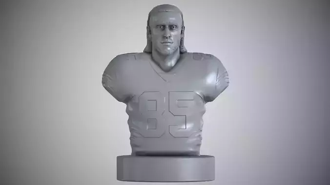 George Kittle 3D print model