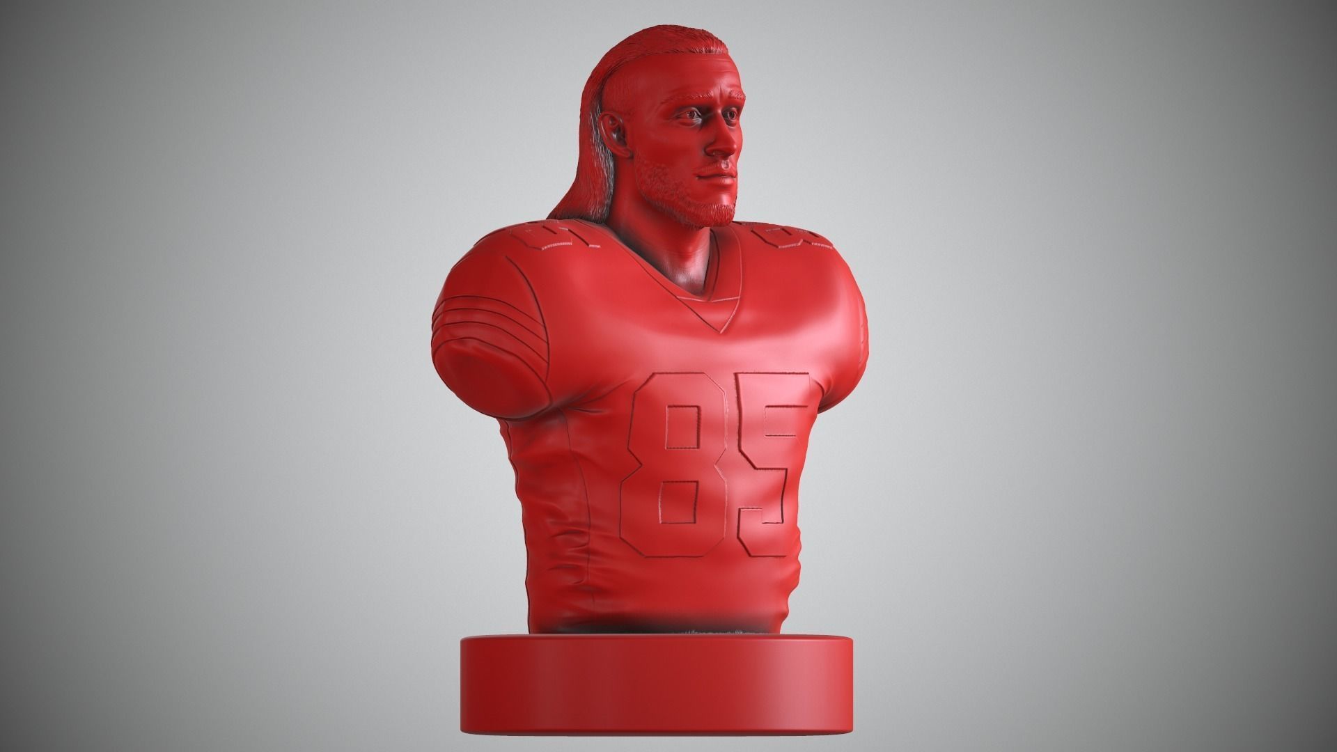 George Kittle 3D print model_9