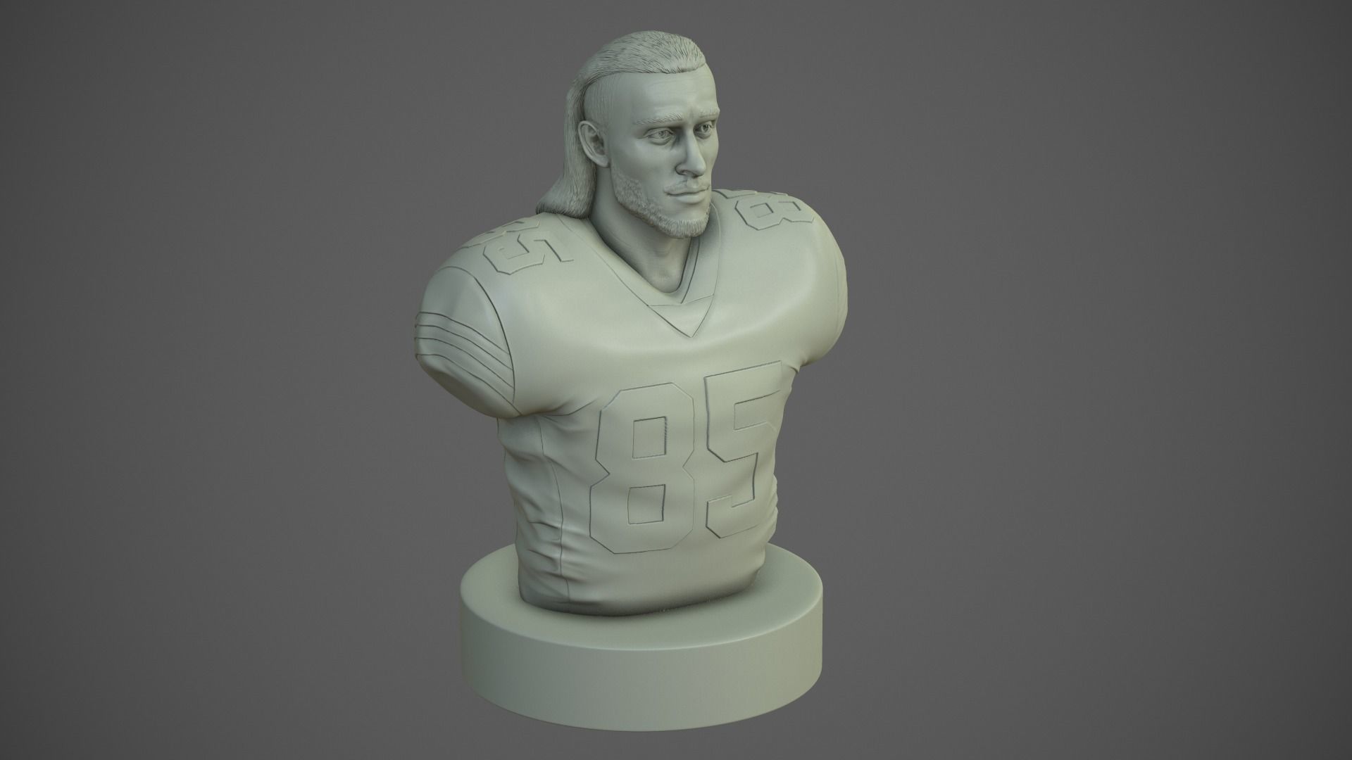 George Kittle 3D print model_30