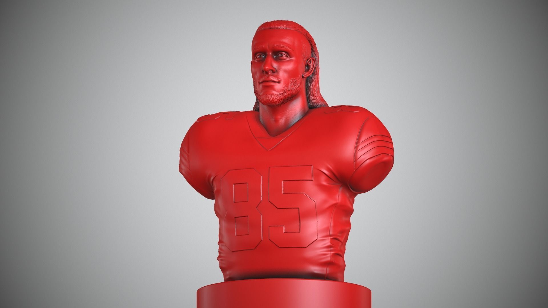 George Kittle 3D print model_8