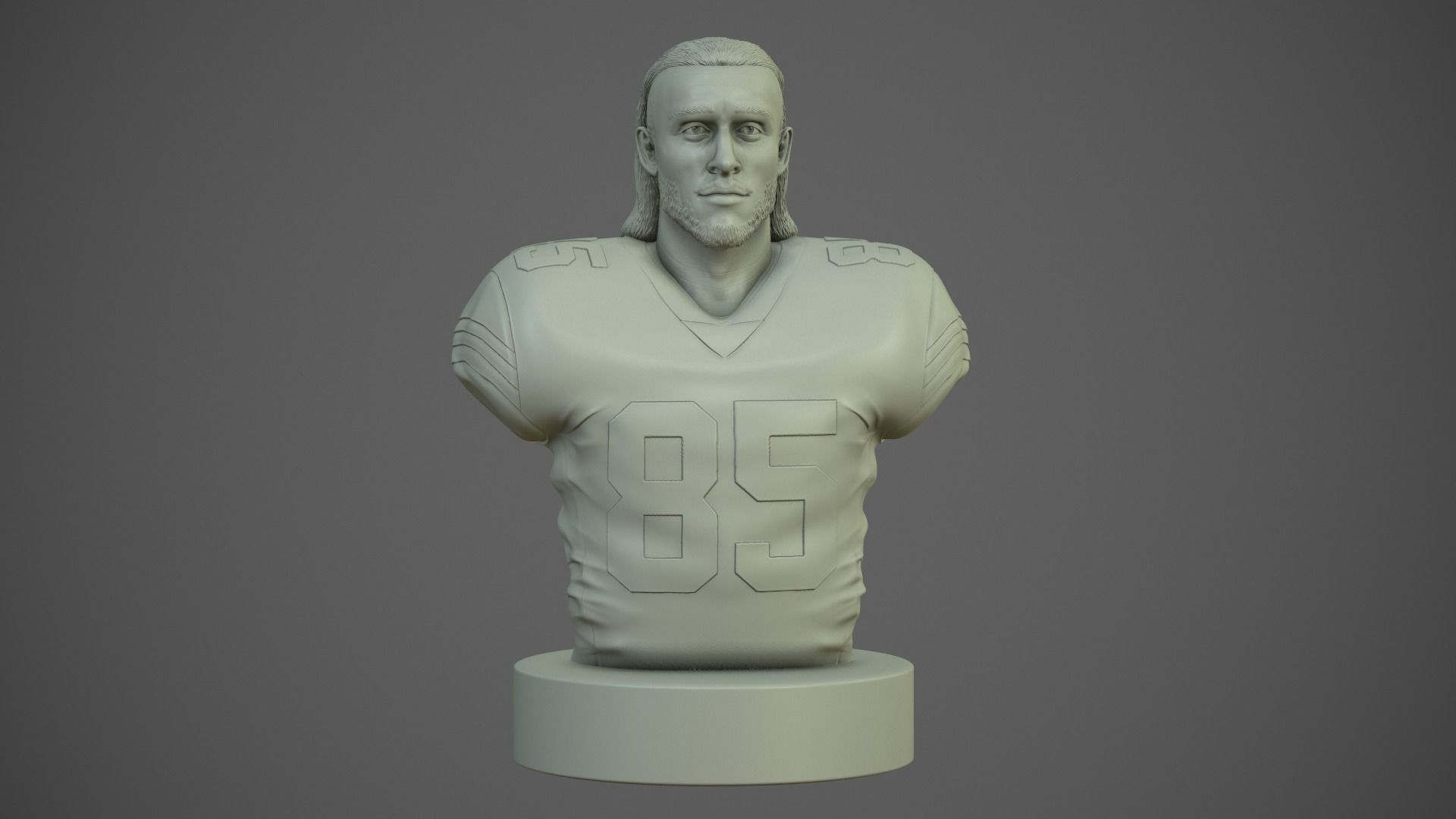 George Kittle 3D print model_26