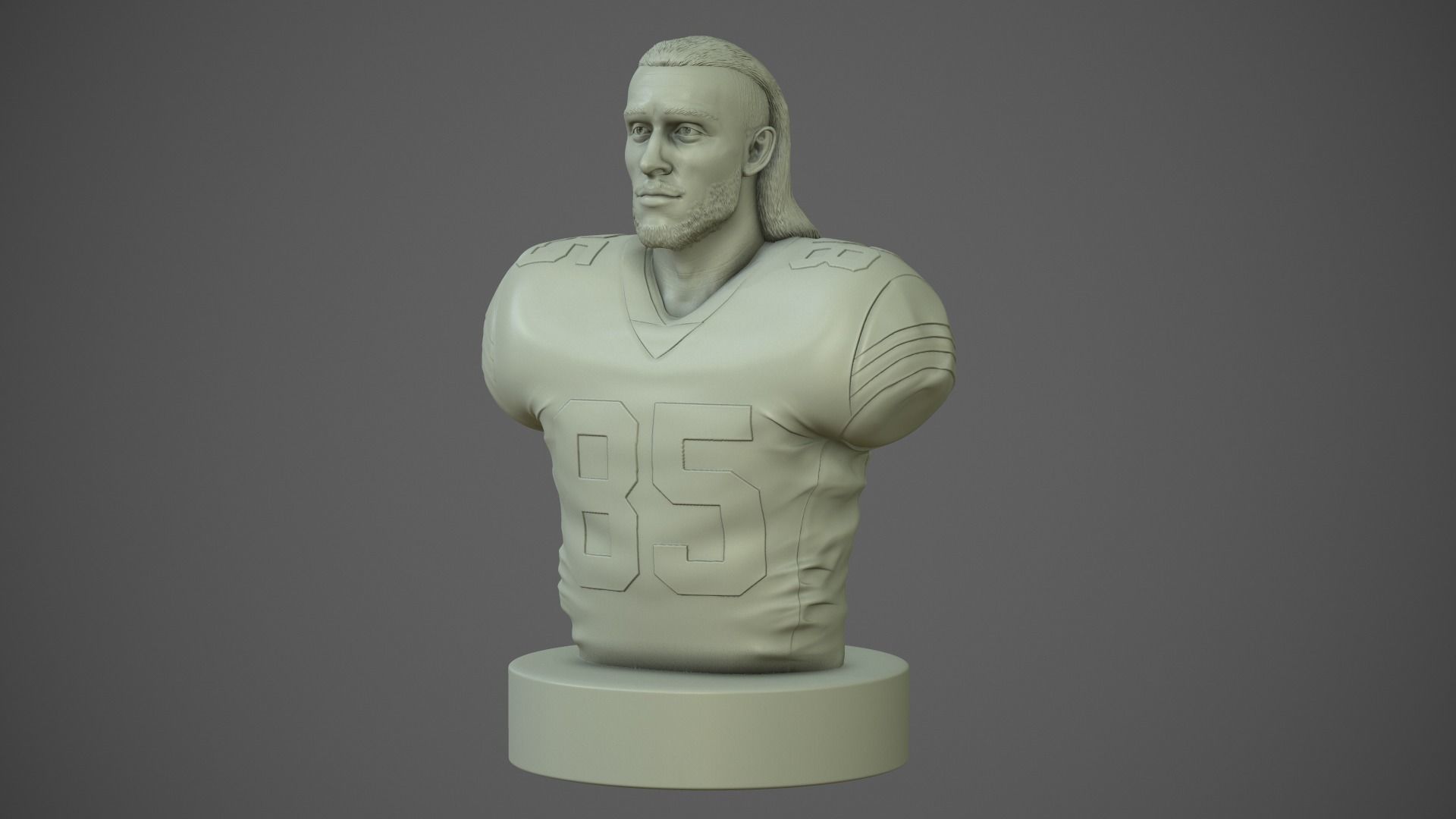 George Kittle 3D print model_34