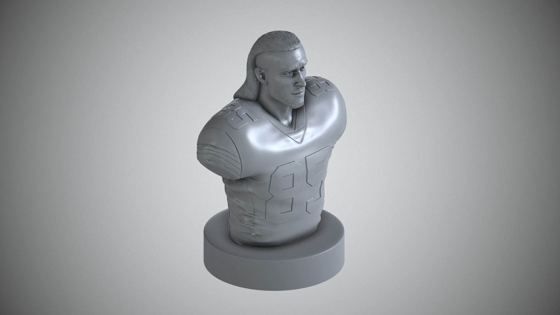 George Kittle 3D print model_20