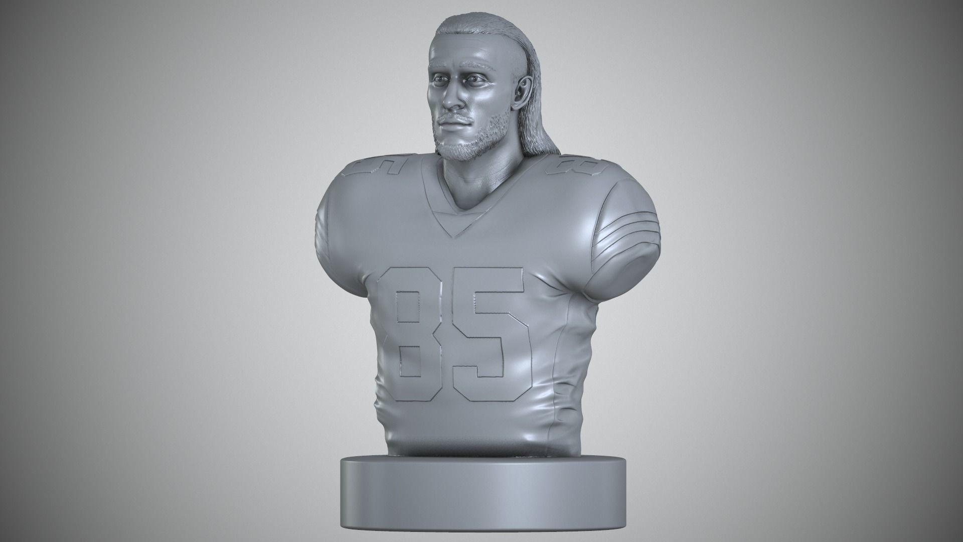 George Kittle 3D print model_33