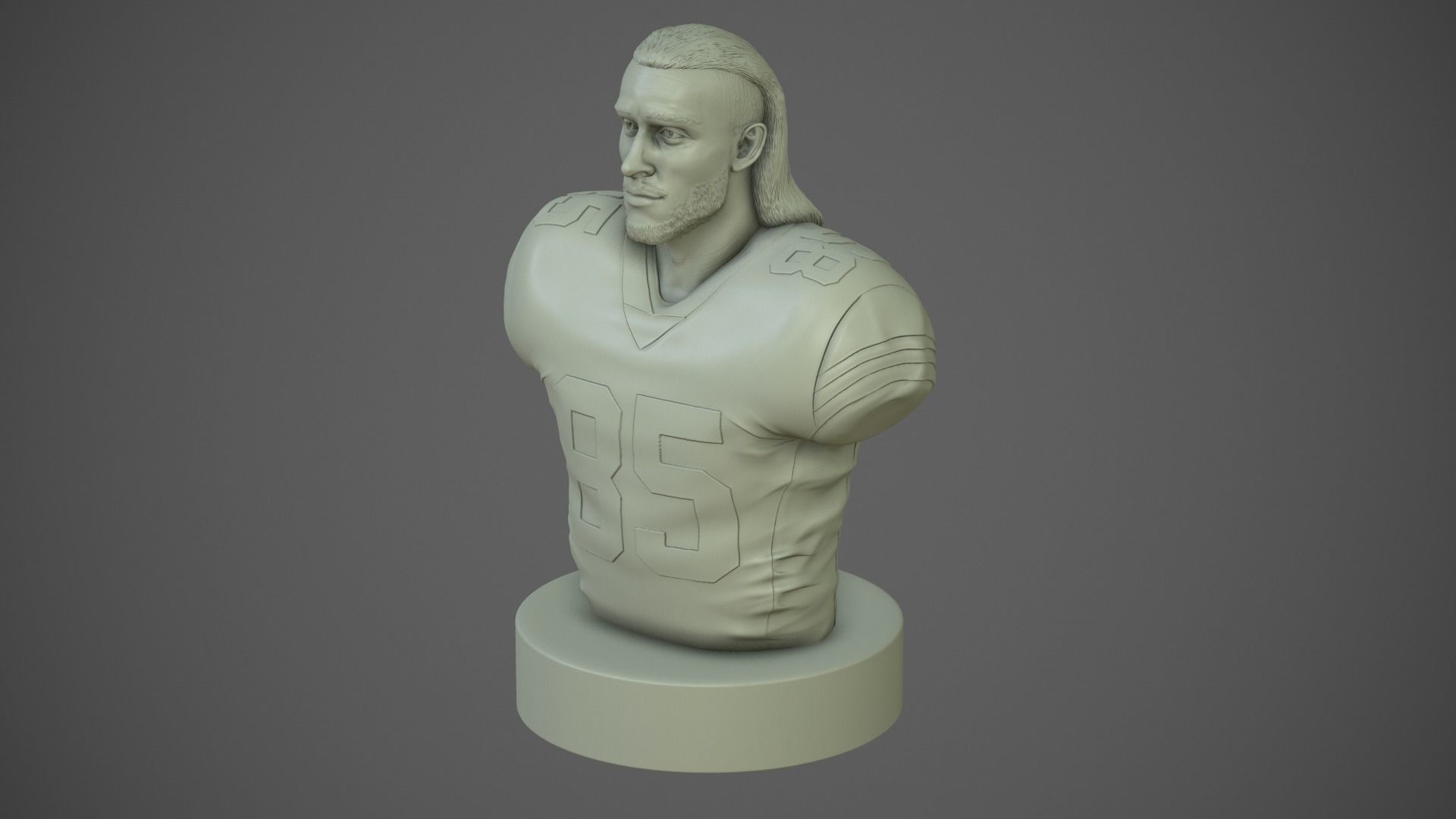 George Kittle 3D print model_31