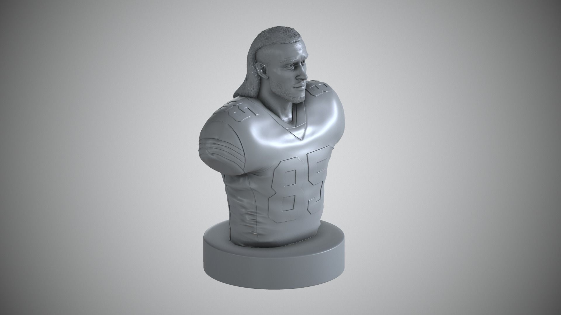 George Kittle 3D print model_17