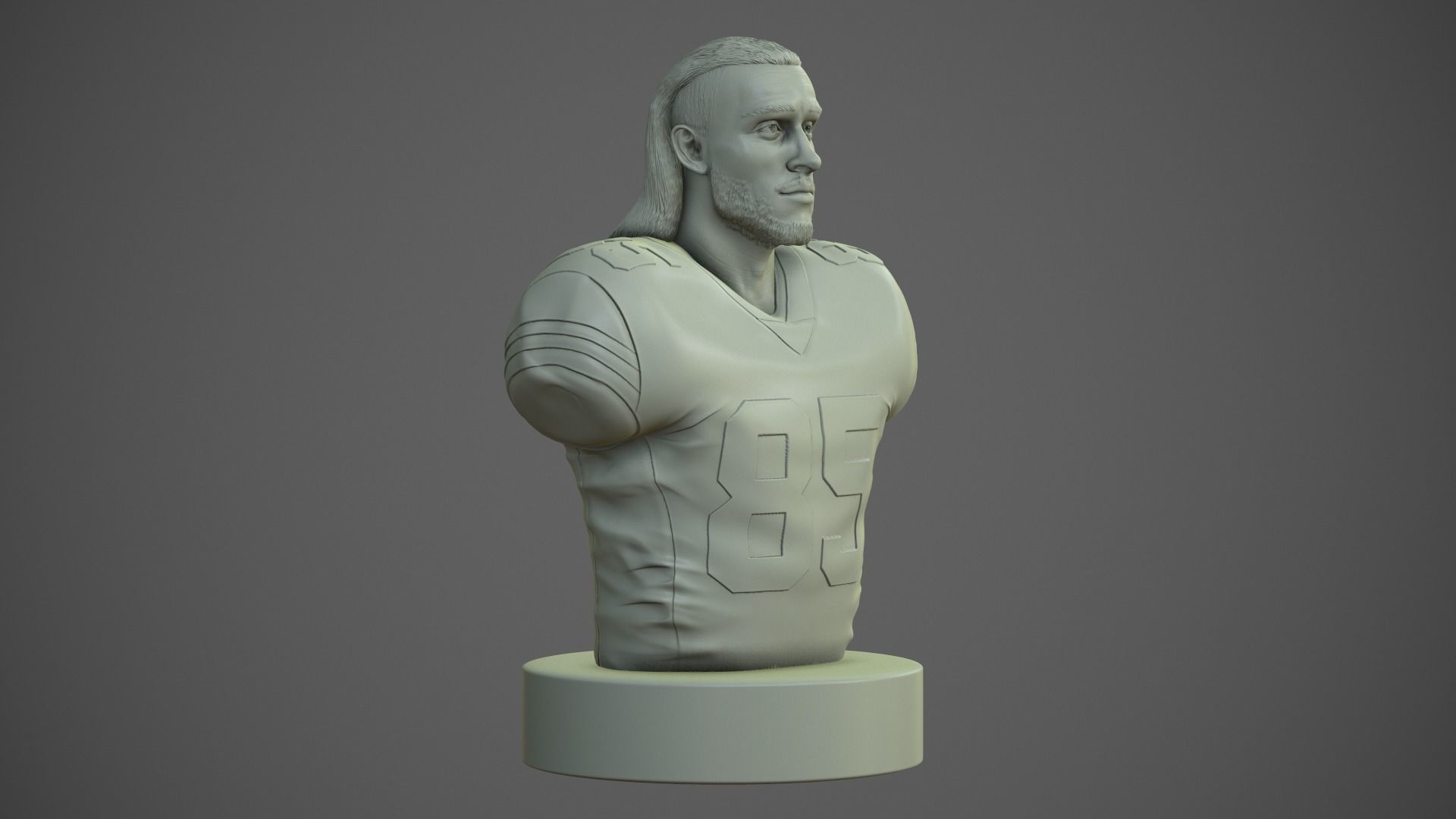 George Kittle 3D print model_27