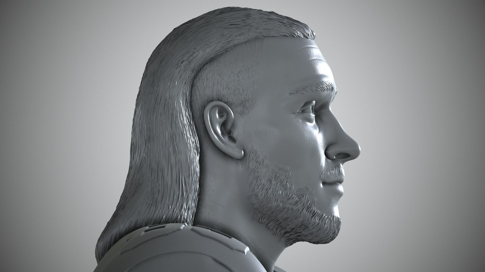 George Kittle 3D print model_14