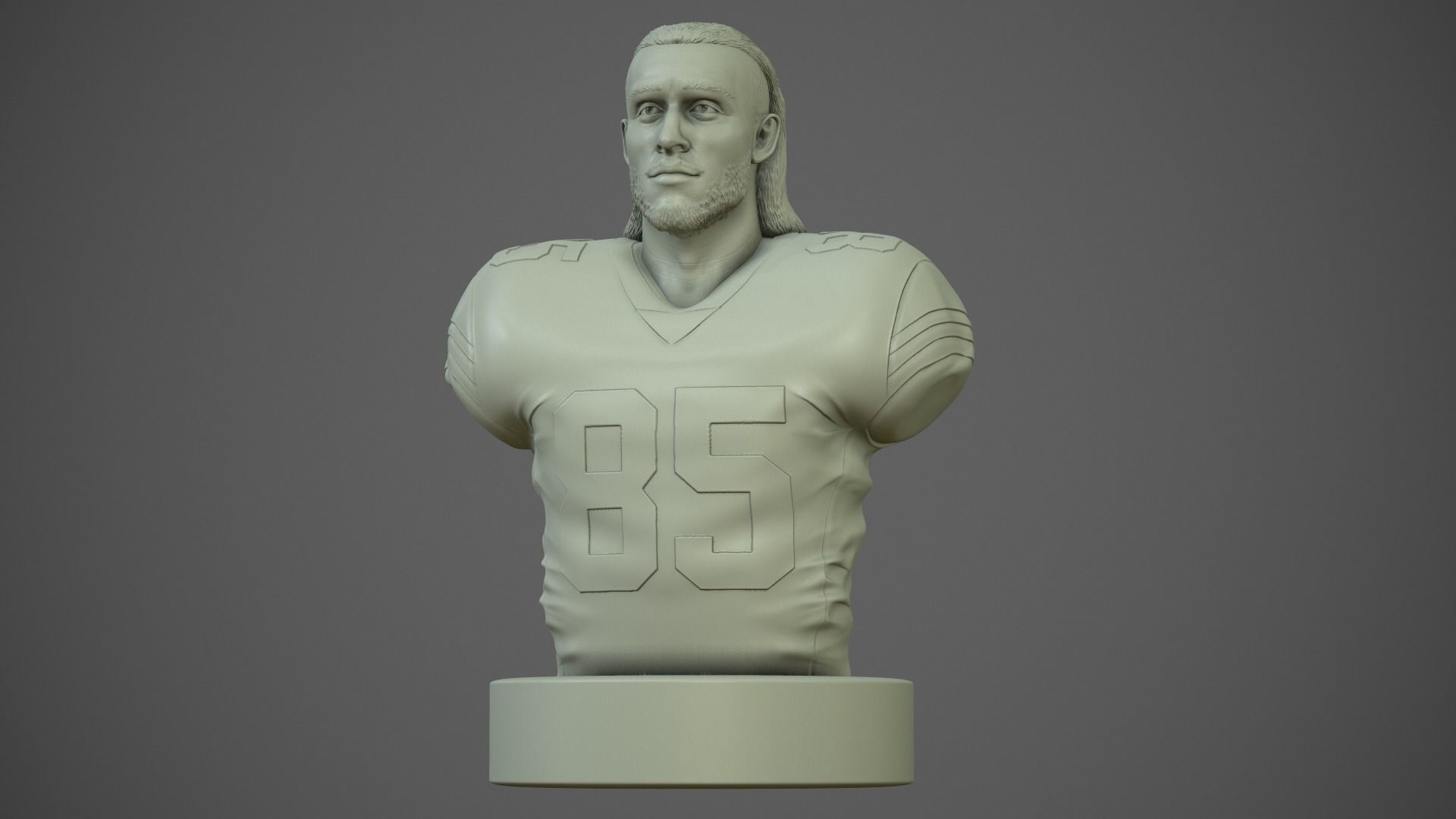George Kittle 3D print model_32