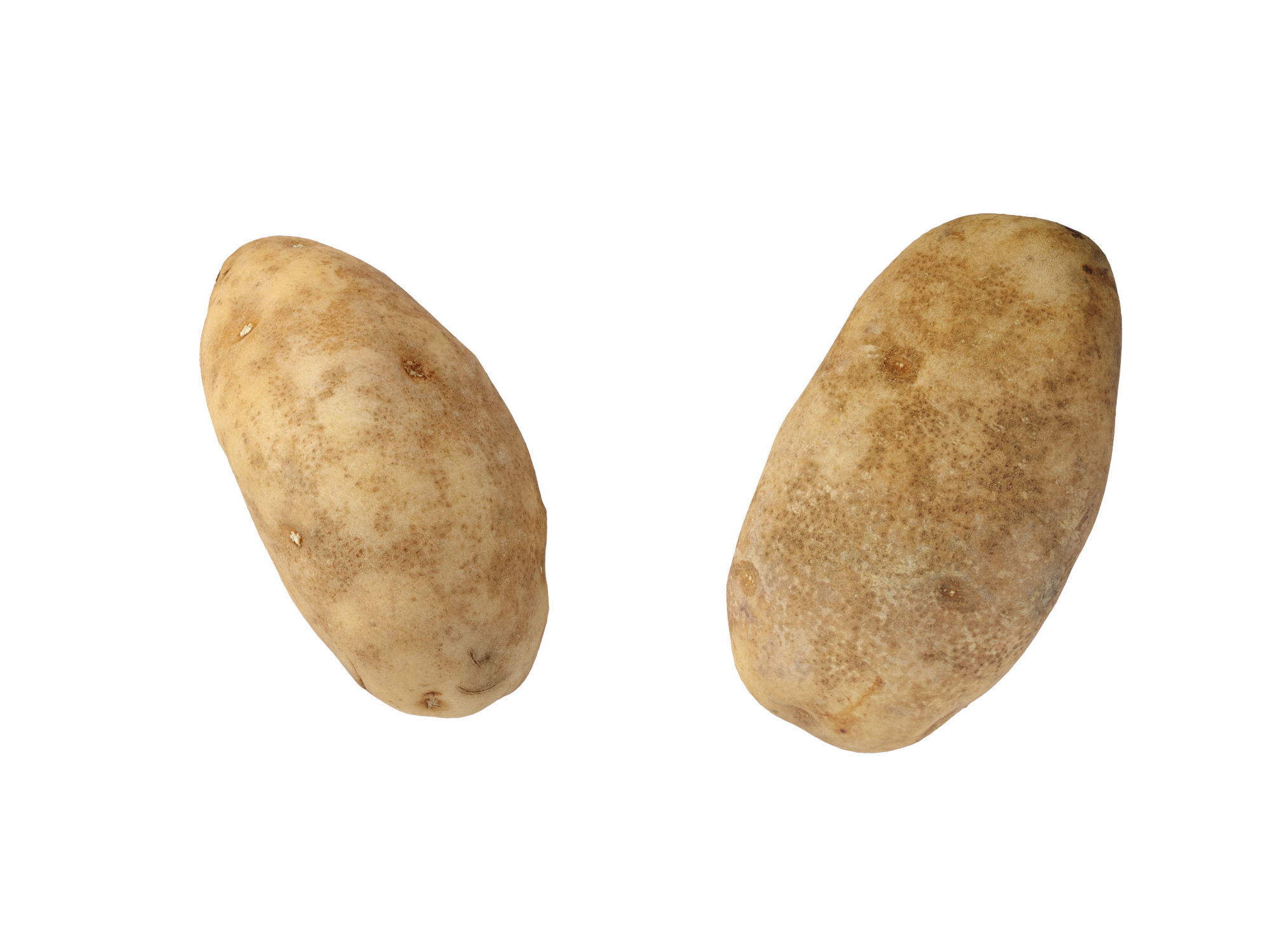 Potatoes 01 Low-poly 3D model_10