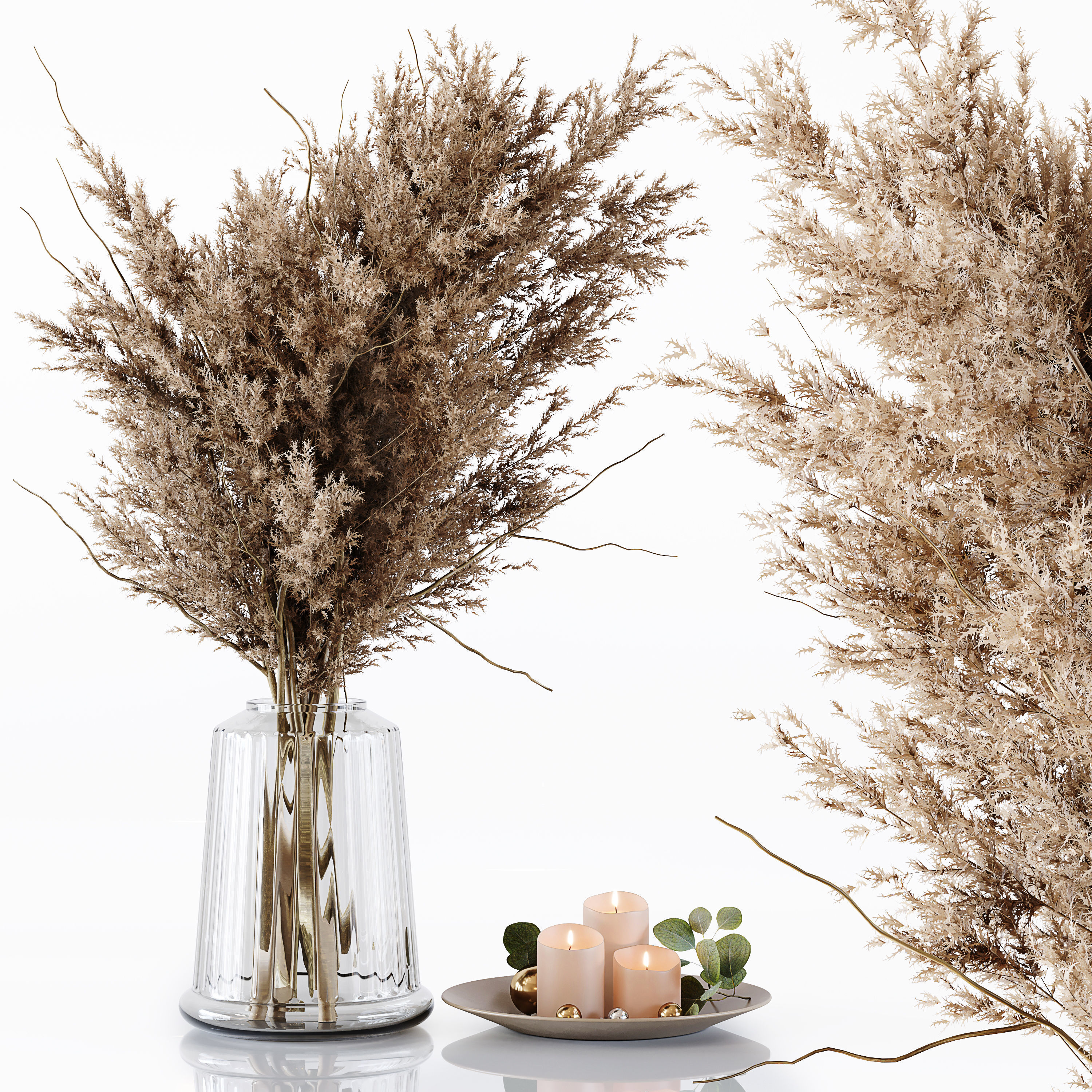 Decorative Set 167 Low-poly 3D model_5