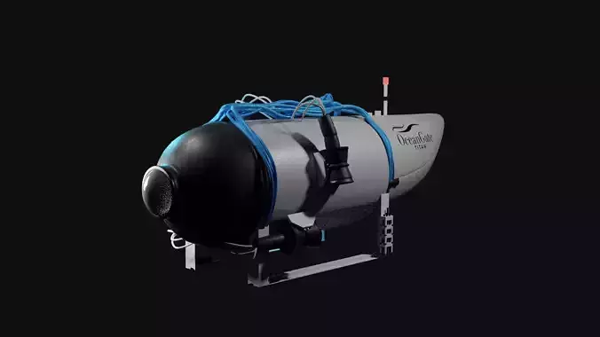 TITAN TOURING SUBMARIN   OCEAN GATE 3D model