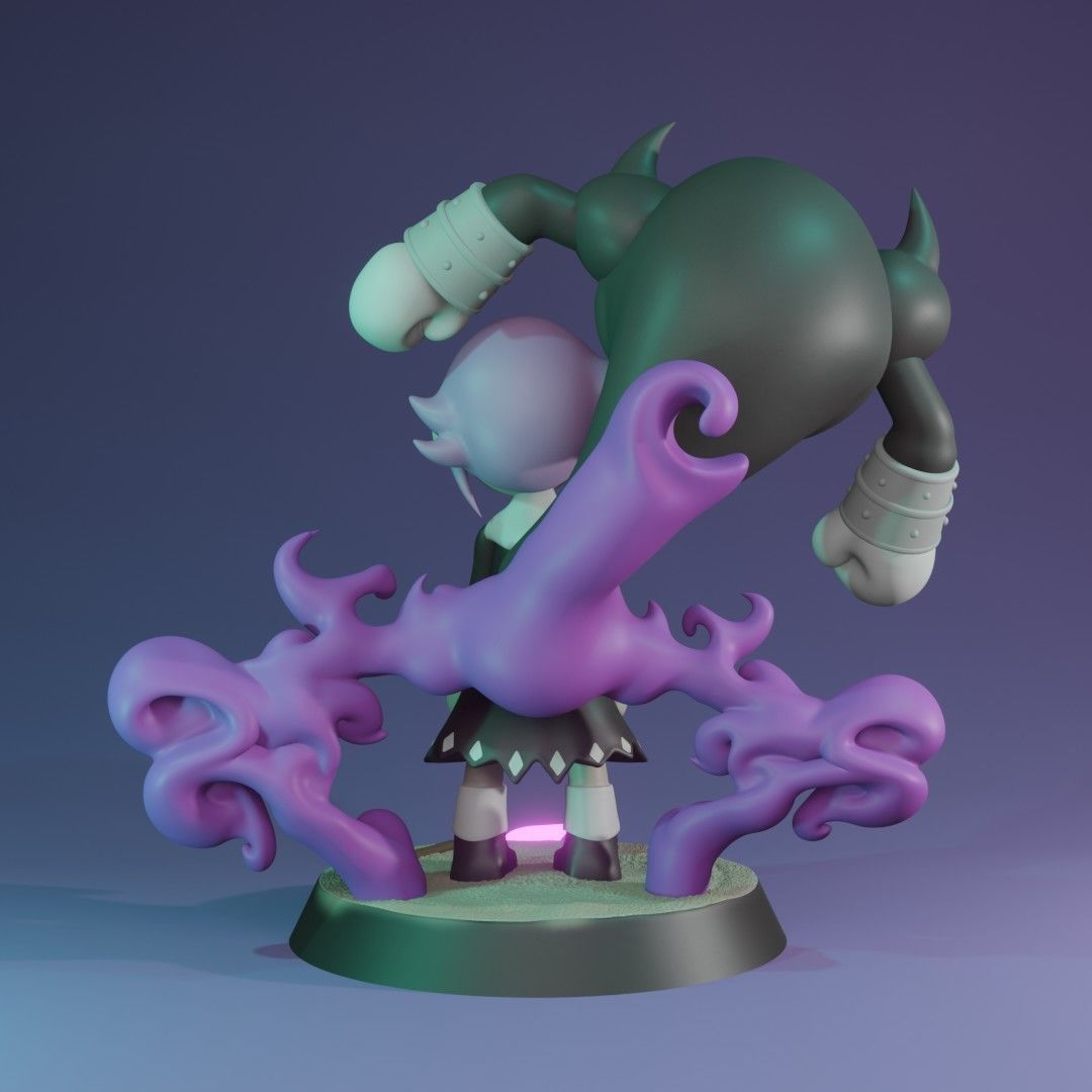 CREEPY CHRONA - SOUL EATER Fan Art  3D print model_5