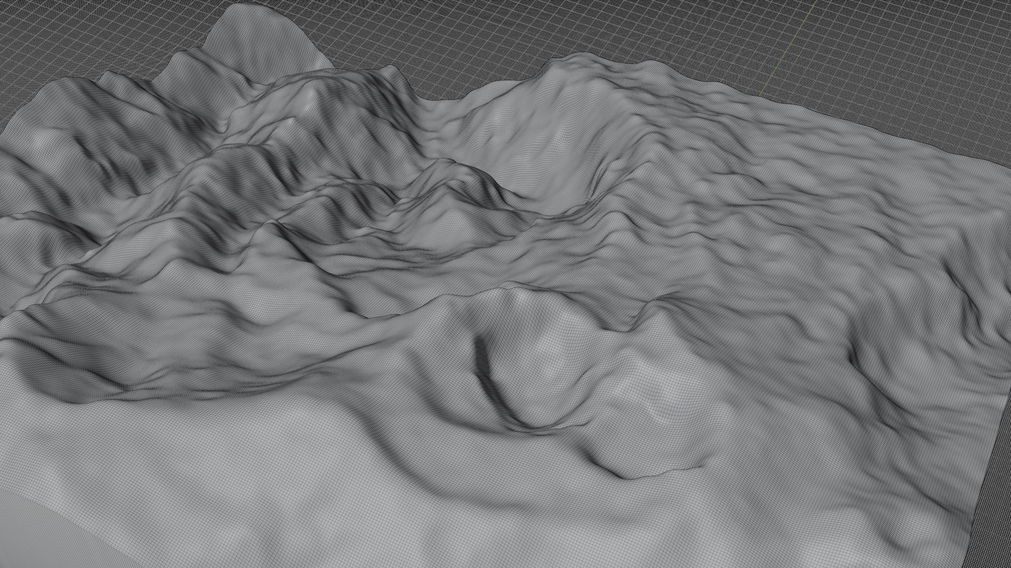 Irazu Volcano terrain 3d model 3D model_2