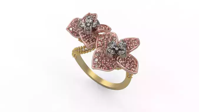 Woman Solitaire Ring 561