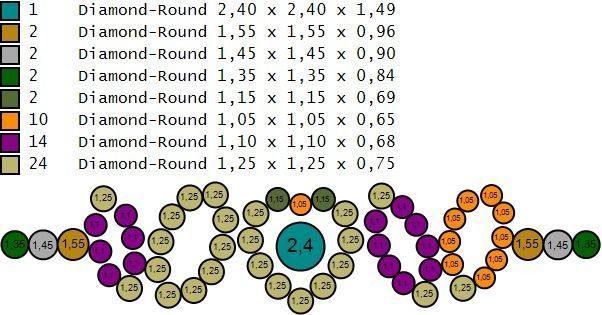 Woman Solitaire Ring 572 3D print model_8