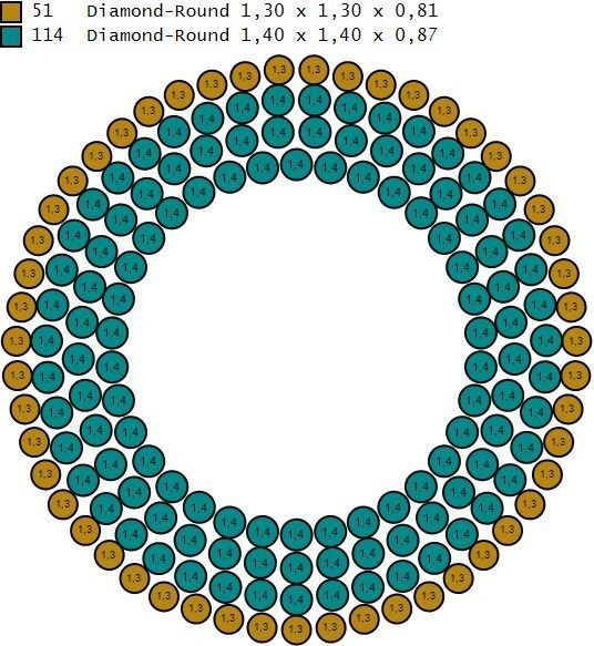 Woman Solitaire Ring 575 3D print model_11