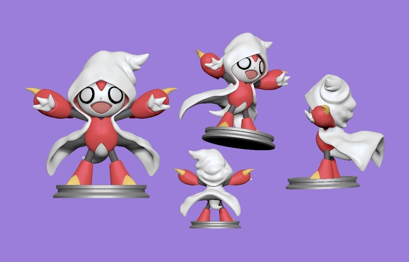 TRICKSTAR STATUE - Vanguard Fan Art 3D print model_4